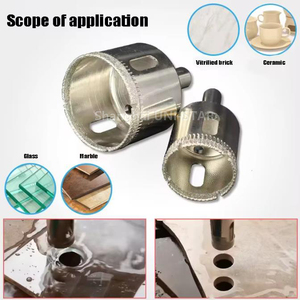 Electroplated kim cương lõi Khoan Bits coring khoan lỗ Saw cho đá cẩm thạch thủy tinh gạch ceramic sứ 5 mét đến 120 Mét - Product Image 5