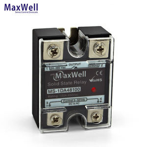 MS-1DA48100 <span class=keywords><strong>120A</strong></span> DC入力AC出力単相<span class=keywords><strong>SSR</strong></span>リレー（CE/ROHS認証取得済み、密閉型ミニチュア） - Product Image 1
