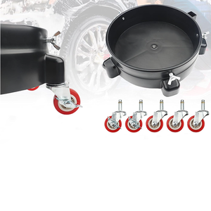 Carretilla para bidones de 5 galones <span class=keywords><strong>con</strong></span> <span class=keywords><strong>ruedas</strong></span>, 360 grados ° Carrito <span class=keywords><strong>con</strong></span> <span class=keywords><strong>Ruedas</strong></span> para Cubos de Lavado de Autos, para Cubos de 2.5 a 5 Galones, <span class=keywords><strong>con</strong></span> Inserto para <span class=keywords><strong>Cubo</strong></span> - Product Image 2