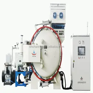 vacuum horizontal side loading unloading high temperature accurate temperature control protective atmosphere tempering furnace