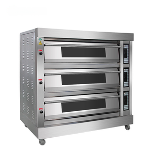 Four à sole abordable, machine <span class=keywords><strong>de</strong></span> cuisson commerciale multi-plateaux, pour pain, pizza et pâtisseries, four à sole certifié CE - Product Image 1