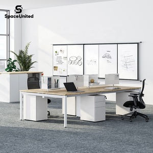 Station de travail de luxe SpaceUnited, mobilier de <span class=keywords><strong>bureau</strong></span> commercial, <span class=keywords><strong>bureau</strong></span> en acier de <span class=keywords><strong>style</strong></span> mid-century - Product Image 3