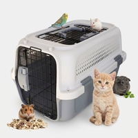 BH-2 Nouveau Design Portable En Plastique Avion Chien Flight Case Compagnies Aériennes Voyage Pet Transport Cage
