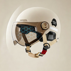 Casco de Bicicleta/Motocicleta para Niños, Medio Casco, ABS, con Certificación DOT y Ajustador, Venta al Por Mayor - Product Image 4