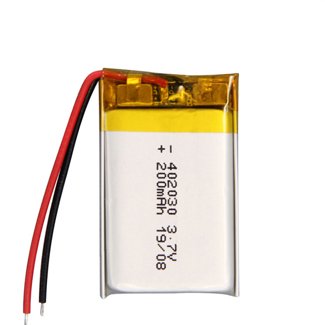 Ultra Thin Li-ion Li Po 200mah 3.7v Li-polymer Battery 042030 for Blue Tooth