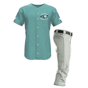 Uniformes de baseball sur mesure respirants grande taille en gros 100% polyester - Product Image 1
