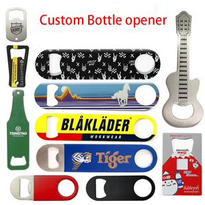Llavero Abridor de Botellas de Cerveza Personalizado con Logotipo Metálico de Acero Inoxidable, Fabricación OEM, Forma de Tarjeta - Product Image 4