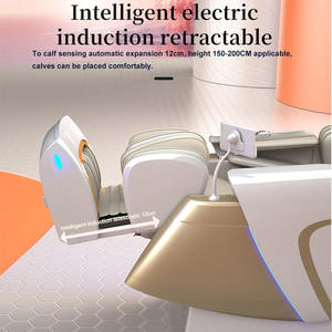 Fauteuil de massage corporel complet à double moteur 4D SL-Track Zéro Gravité pour la maison, avec fonction de massage thaïlandais 3D et élévateur électrique pour les jambes - Product Image 4