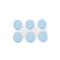 Patch de son de tambour en plastique d'approvisionnement d'usine Tambour en silicone Coussinets muets souples amortissant pour le contrôle du son du tambour