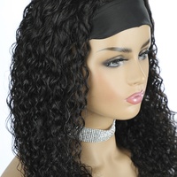 Perruques bandeau et postiches en cheveux humains vierges brésiliens ondulés, pour l'approvisionnement transfrontalier, longueur 14-28 pouces