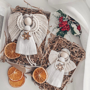 กำไลข้อมือตุ๊กตานางฟ้าคริสต์มาสทำจาก macrame Paso DIY ทำอย่างไร - Product Image 5