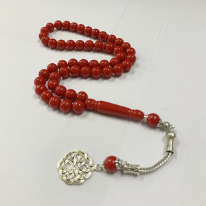 Tasbih Beads Muslim Daily Worship Special 51 Pulsera de cuentas de alabanza Rosario de resina de estilo árabe Pulsera de Rosario de <span class=keywords><strong>pelo</strong></span> directo de fábrica - Product Image 2