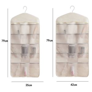 Organizador Colgante Giratorio de Metal de Doble Cara Extra Grande con Bolsillos de Malla para Armario, Cocina y Uso en Guardarropa para Ropa y Bolsos - Product Image 1