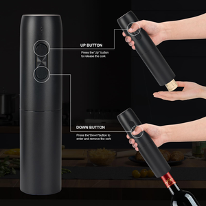 Accesorios para Vino, Kit de Sacacorchos Eléctrico 5 en 1 a Pilas para Botellas de Vino Tinto con Base - Product Image 4