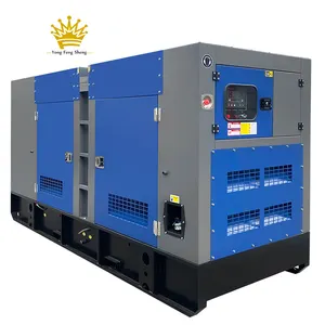 OEM factory cheap price silent open frame with trailer optional ATS spare parts assemble 50-350kw diesel generator set