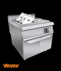 Gas Bain Marie con gabinete Calentador de alimentos de lujo - Product Image 4