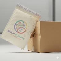 Sacs d'expédition en polybulles durables, logo personnalisé, résistants aux déchirures, auto-scellants, imperméables, écologiques, biodégradables, rembourrés