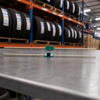 Étiquette RFID pour pneu résistante à la vulcanisation à haute température, étanche IP54, avec puce UHF intégrée Impinj M830, données durables 10 ans