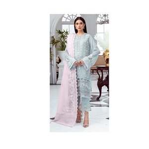 Costume Salwar pakistanais de série exclusivement tendance pour la fête du fournisseur indien au prix de gros - Product Image 1