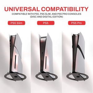 Support vertical de remplacement pour console <span class=keywords><strong>PS5</strong></span> / <span class=keywords><strong>PS5</strong></span> Slim / <span class=keywords><strong>PS5</strong></span> Pro - Plaque de montage uniquement pour <span class=keywords><strong>PS5</strong></span> - Product Image 5