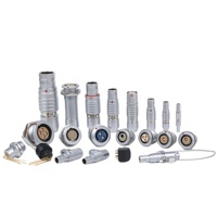 Conector circular chapado en oro de alta confiabilidad BEXKOM para satélites cercanos a la Tierra con ciclos de acoplamiento de alto contacto