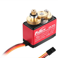 Hochgeschwindigkeits-Wasserdichtes 180-Grad-Digital-Standard-Servo mit 20 KG Drehmoment, Metallgetriebe für RC Flugzeug, 1/10 1/8 4WD RC Car, Crawler, Buggy