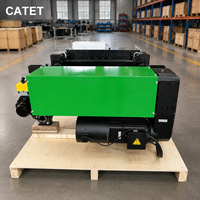 Palans électriques à câble métallique motorisés 3T, capacité personnalisée, hauteur de levage, 3 phases, 380V, 50HZ, avec crochets en acier pour grues