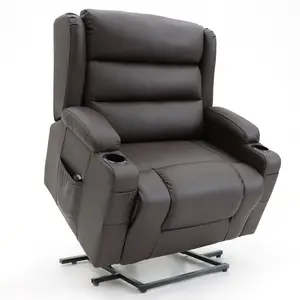 极客沙发豪华大尺寸电动躺椅，带电动头枕和电动腰部支撑，适合重型人群