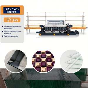 Máquina de procesamiento de biselado de vidrio multifunción de pulido fino de 9 husillos - Product Image 1