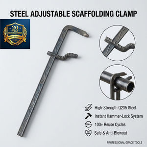 Abrazadera de Encofrado Ajustable de <span class=keywords><strong>Acero</strong></span> Q235 de Alta Resistencia para Refuerzo de Columnas y Vigas de Hormigón - Product Image 4