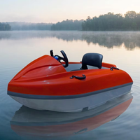 Jet ski électrique Shark 18KW en fibre de verre avec une vitesse maximale de 50 km/h, 1 place