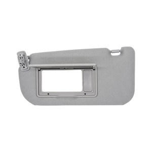 แผงบังแดดรถยนต์ Kia รุ่น 85202-1F090LX สีเทา ติดตั้งบนหลังคา พร้อมกระจกมองหลังและช่องเก็บของ สำหรับรถ Sportage - Product Image 1