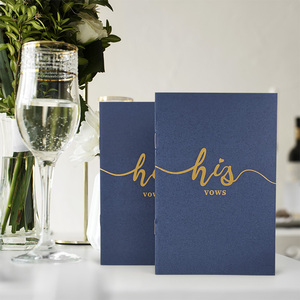 Hochzeits-Ehegelübde-Bücher für Sie und Ihn, Brautparty-Geschenke, Broschüre 5,9 x 3,9 Zoll, Notizbuch 28 Seiten, Zeremonie-Erinnerungsbuch - Product Image 6
