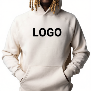 Sudadera con Capucha Personalizada con Logotipo Bordado, Felpa Francesa 100% Algodón, Invierno, Alta Calidad, Corte Regular para Hombre, con Bolsillo, Estilo Casual Urbano - Product Image 1