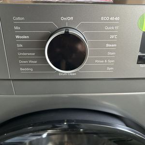 Lavadora de <span class=keywords><strong>Carga</strong></span> <span class=keywords><strong>Frontal</strong></span> de 9 kg, Totalmente Automática, con Control de Temperatura Alta y Baja para Uso Doméstico - Product Image 5