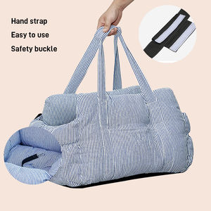 Luxus Haustier Katze Autos itz Welpe Reise träger Bett Sofrt Auto Hund Kindersitz Kleiner Hund Autos itz für kleine Hunde - Product Image 6