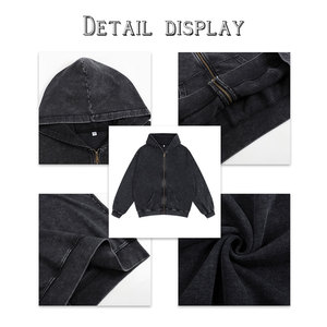 Sweat-shirts à capuche 100 % coton pour hommes 2026 – Qualité supérieure, style zippé, motif imprimé tendance et nouveau - Product Image 5