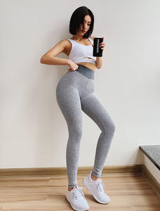 Großhandel Vorrätig GYM Yoga Fitness Bekleidung Leggings <span class=keywords><strong>Sexy</strong></span> Damen Mädchen Booty Scrunch Bum Leggings für Frauen - Product Image 2