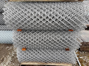 Clôture en treillis cyclonique en acier au carbone moyen, revêtement PVC, galvanisée, protection contre les chutes de pierres - Product Image 5