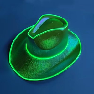 Sombrero <span class=keywords><strong>de</strong></span> <span class=keywords><strong>Vaquero</strong></span> Luminoso LED DIY <span class=keywords><strong>para</strong></span> Navidad, Halloween, Bodas, Fiestas <span class=keywords><strong>de</strong></span> Cumpleaños, Disfraces, <span class=keywords><strong>Accesorios</strong></span> <span class=keywords><strong>de</strong></span> Baile - Product Image 3