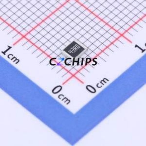 Résistance SMD FRC1210F43R0TS 1210 (Type : Film Épais) (Résistance : 43 Ohms Précision : 1%) - Product Image 1