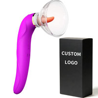 Vibrateur érotique pour femmes, stimulateur clitoridien et point G, simulateur de sexe oral lesbien avec simulateur oral pour mamelons, vibromasseur dildo