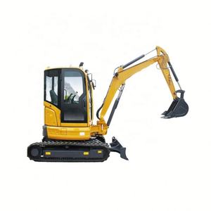 Miniexcavadora XE35U con capacidad de 4 toneladas Excavadora sobre orugas pequeña a la venta Motor y bomba Yanmar Garantía de 1 año - Product Image 2