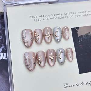 เล็บปลอม Betifnail คุณภาพสูง ลายตาแมว ทำมือ ติดง่าย รองรับแพ็คเกจและดีไซน์เล็บแบบกำหนดเอง ใช้ซ้ำได้ ทำจา<span class=keywords><strong>ก</strong></span> PMMA - Product Image 3