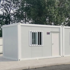 Modern 20 Ft Mobile Prefabricated Villa Multi-Purpose Design for Outdoor Hotel Use Sandwich Panel Prefabricated Container for - Product Image 4
