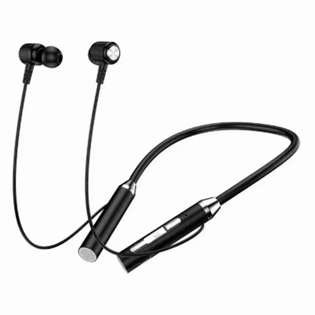 NEWEST Wireless Headphone Fone Blue Tooth 5.0 Neckband Earphones Silicone Hifi Stereo Sports Headset Halter Magnetic Earbuds