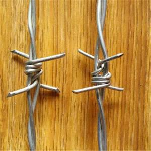 Fil barbelé à double torsion galvanisé à chaud Yuking, haute résistance, en bobine, provenant de Hebei, pour clôtures - Product Image 2