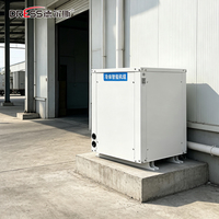 Unité de réfrigération commerciale pour chambre froide et congélateur, à condensation entièrement fermée, avec condenseur à calandre tubulaire, 3 CV, R404a