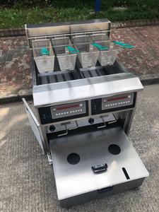 Comercial Industrial <span class=keywords><strong>KFC</strong></span> freidora de papas Henny Penny gas <span class=keywords><strong>pollo</strong></span> frito <span class=keywords><strong>Broaster</strong></span> 2 tanques freidora de Gas con bomba de aceite - Product Image 2