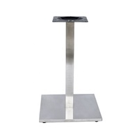 Pieds de table en acier inoxydable personnalisables, directement de l'usine, pour restaurants commerciaux, cafés, hôtels